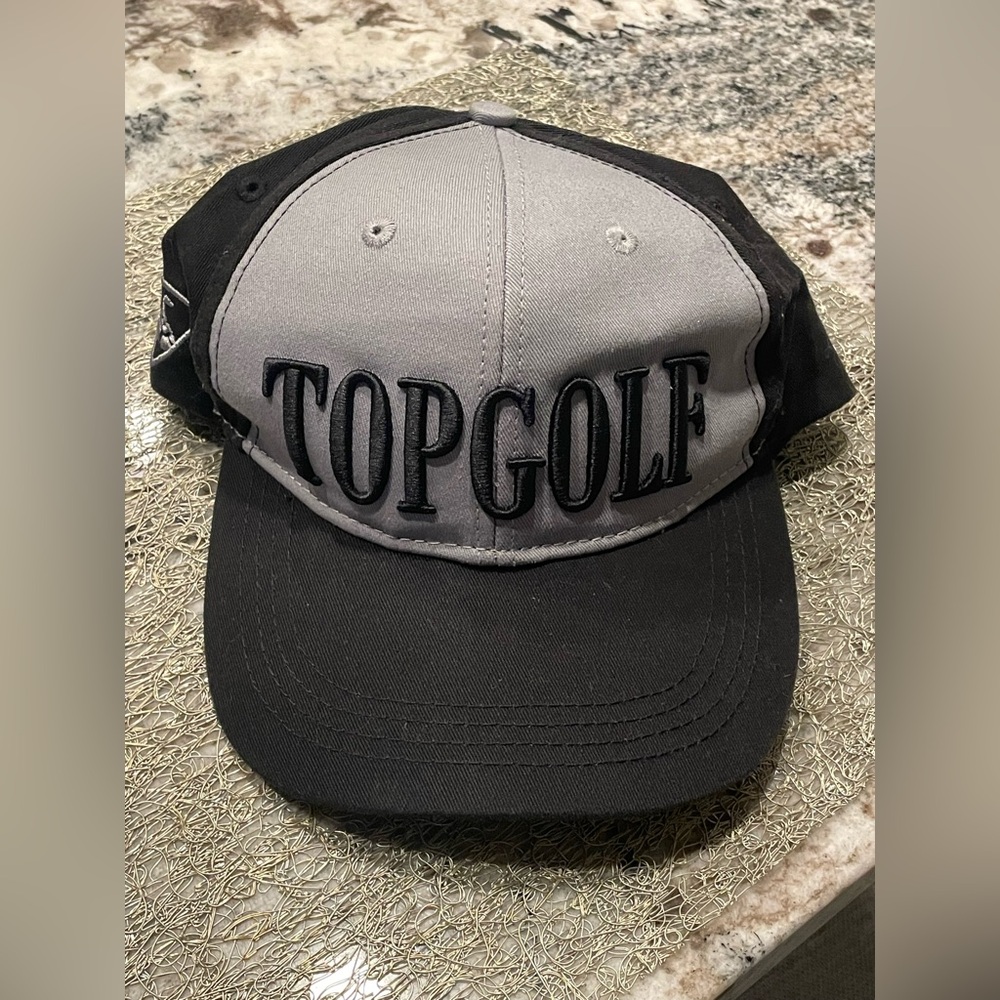 Topgolf Trucker-Style Black and Gray Cap